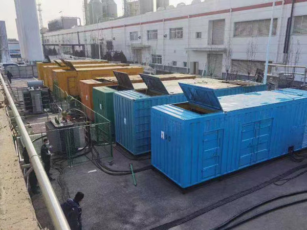 湘潭柴油发电机出租案例展示